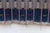 African Vintage Baoule African "Bandama Sunset" Ikat Throw For Sale - Image 3 of 7