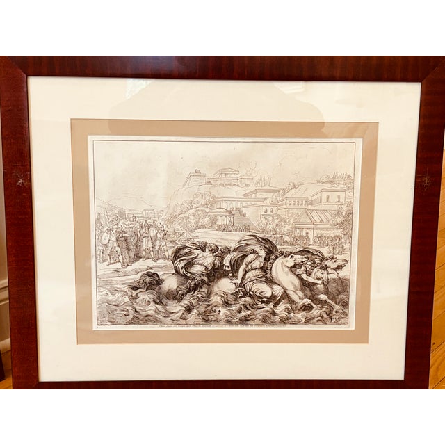 Set of Four, Original Etchings of Roman History, 1817 For Sale - Image 10 of 10