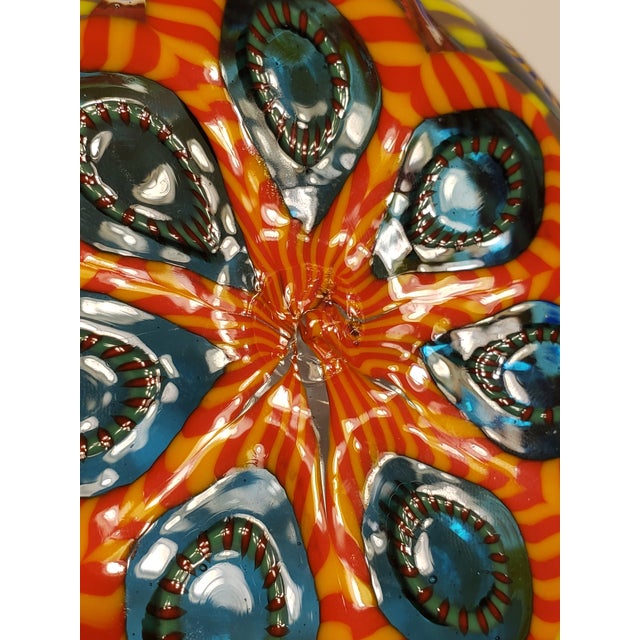 Mario Formentello Murano Glass Bowl Murrine Mosaic Millefiori Signed For Sale - Image 14 of 16