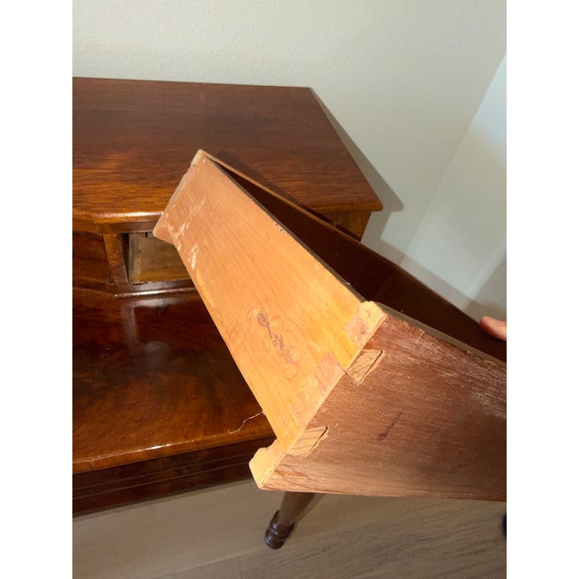 Wood Mid 19th Century Eastern American Empire Dressing Table For Sale - Image 7 of 8