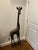 Large Brutalist Mid 20th Century Welded Metal Giraffe Sculpture – Whimsical Floor Statue, Curtis Jere Style For Sale In Greenville, SC - Image 6 of 7