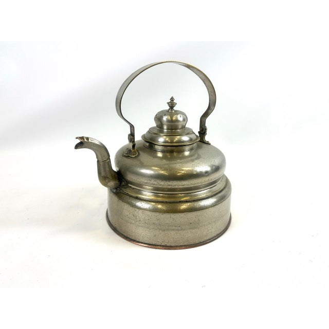 Art Deco Nickled Brass Kettle, 1930s For Sale - Image 3 of 18