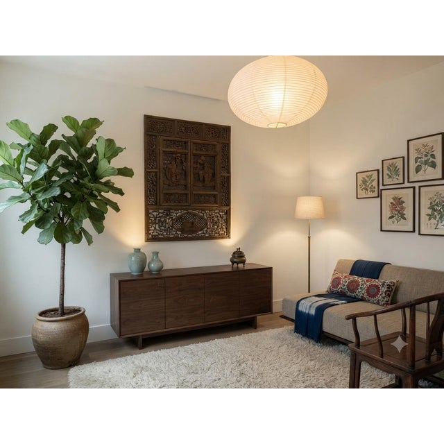Chinese Scholars Student Motifs Wood Wall Panel Window Screen For Sale In San Francisco - Image 6 of 17