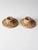 A pair of antique Rookwood Pottery candlestick holders, dated 1921. Crafted by the renowned American art pottery company,...