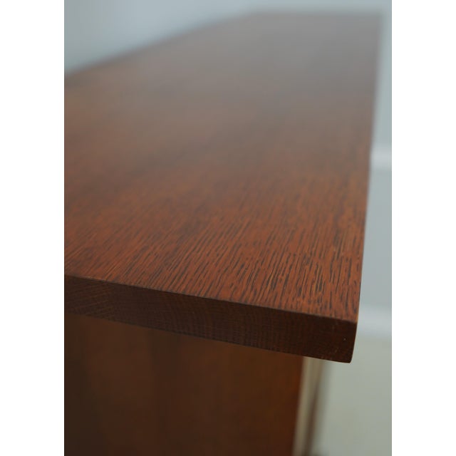 Stickley Mission Oak Arts & Crafts Bookcase Desk For Sale - Image 14 of 18