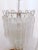 Venini Vintag Mid 20th Century Venini Layered Chandelier With Tronchi Glass For Sale - Image 4 of 7