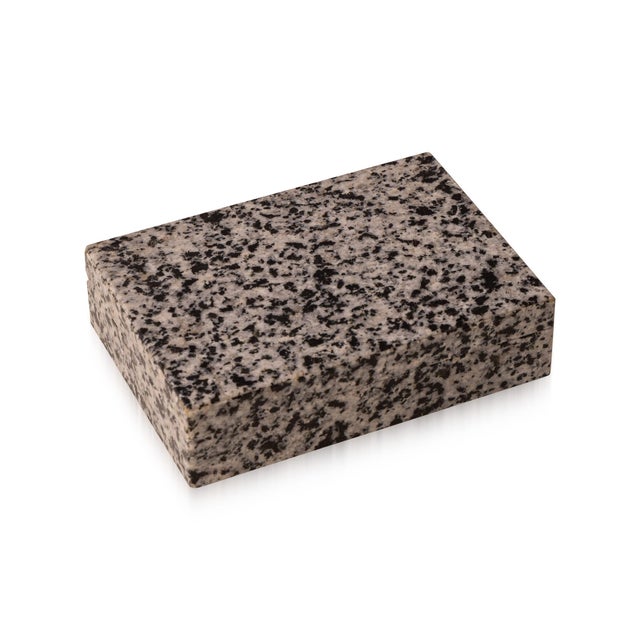 Vintage Italian Bianco Castilla Stone Box, 1960 For Sale - Image 10 of 10