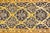 An early 20th century Persian Tabriz runner with a beautiful all-over trellis and paisley pattern woven in cream, gold,...