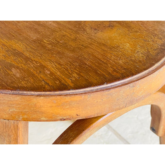 Vintage Model 92 Stool from Baumann, 1950s For Sale - Image 4 of 18