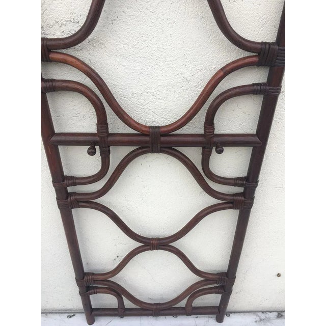 Bamboo & Rattan Hanger, 1970s For Sale - Image 14 of 18