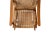 1980s Mid-Century Modern Woven Rocking Chair in the Style of Hans Wegner For Sale - Image 10 of 10