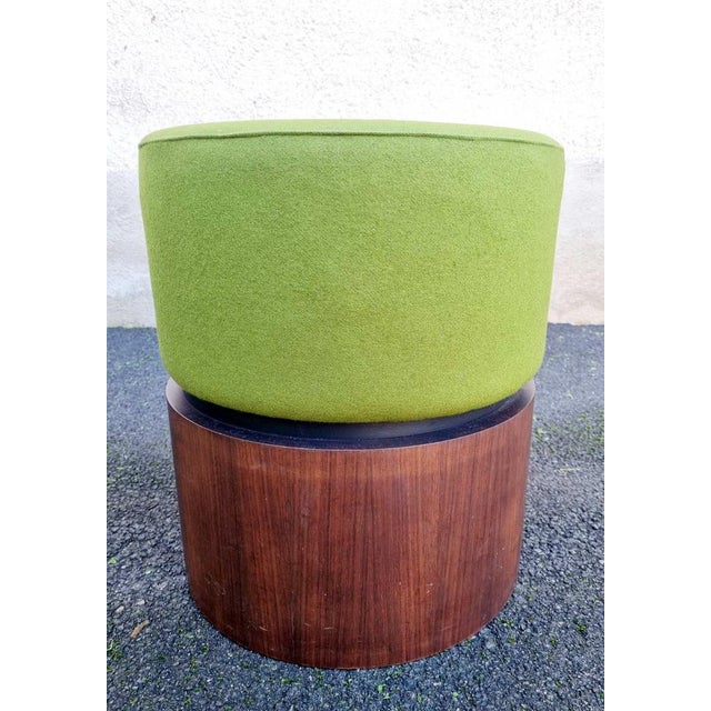 Mid-Century Modern Wooden Ottoman, Italy, 1960s For Sale - Image 12 of 12