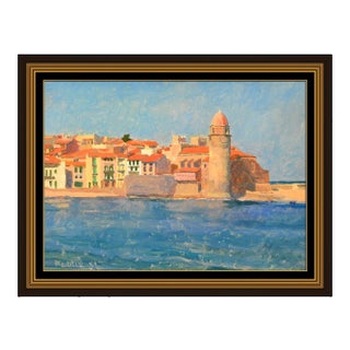 1980s On Peninsula Of Blue, Douglas Ferrin For Sale