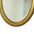 Gold Italian Crested Mirror in Gold-Colored Resin, 1960s For Sale - Image 8 of 18