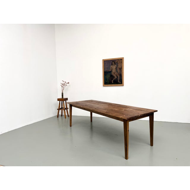 Pine Farmhouse Table, 2010s For Sale - Image 17 of 18
