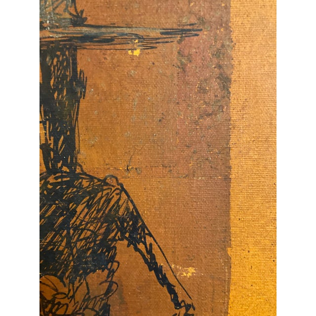 Mid 20th Century Eugene P. Nowlen Painting, Framed For Sale - Image 4 of 9