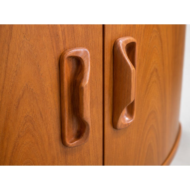1960s Mid Century Modern G-Plan Fresco Teak Corner Cabinets, Teak Bar Nightstands, A Pair For Sale - Image 14 of 15
