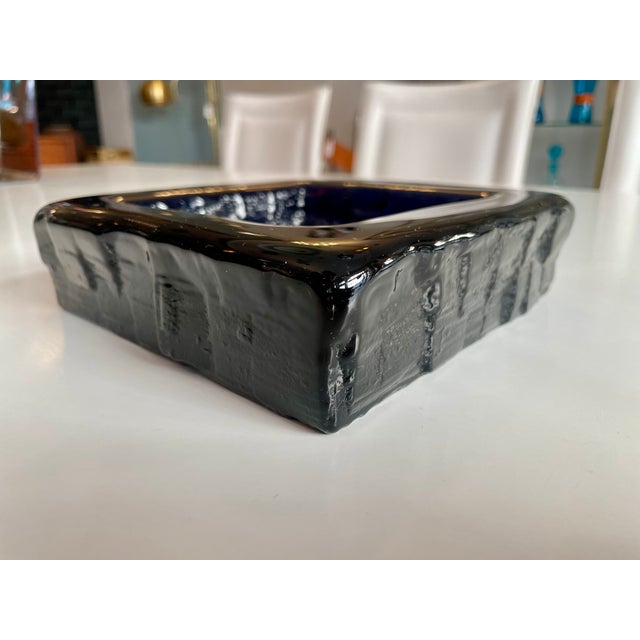 Handmade Bowl by Göte Augustsson for Ruda Glasbruck, Sweden, 1960 For Sale - Image 6 of 7