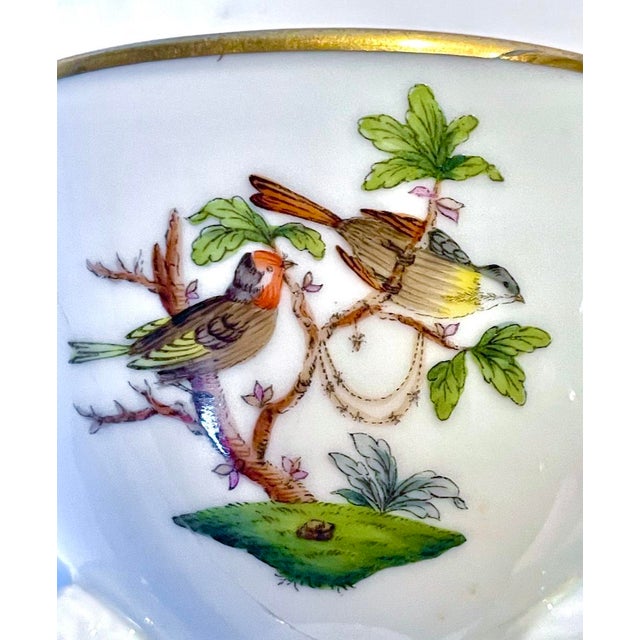 Vintage Herend Rothschild Cherub Egg Cup For Sale In Atlanta - Image 6 of 9