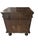 Oak Close Stool in Oak and Brass, 1700 For Sale - Image 3 of 5