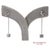 Contemporary 18k 750 Solid White Gold Natural Diamond Box Drop Earrings, A Pair For Sale - Image 3 of 8
