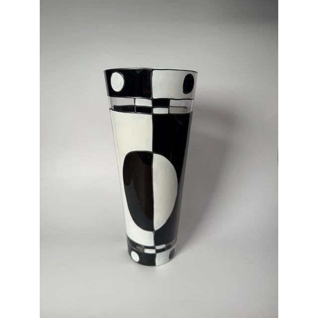 In the 1930's Art Deco era distinctive painted and etched vases by Karl Palda of the Czech Republic were well known. In...