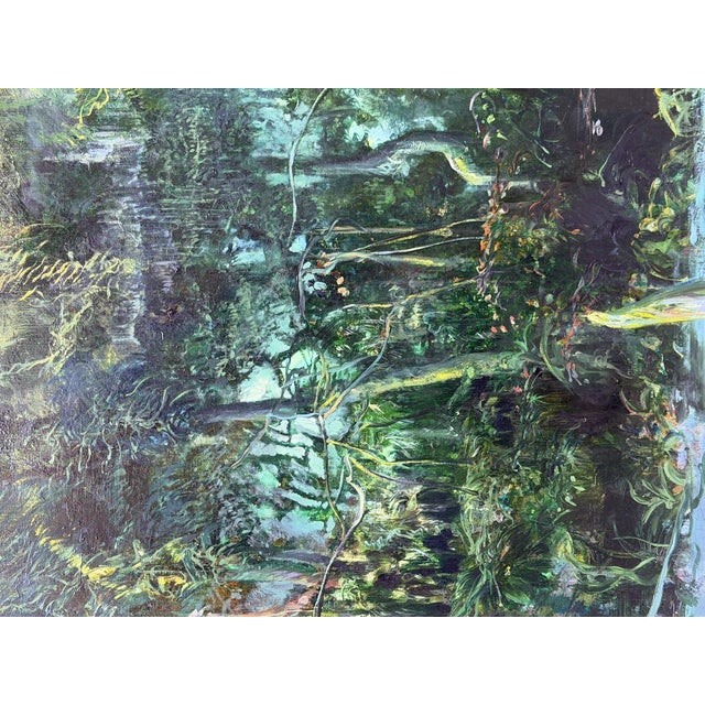 1980s Robert Carrol Migliarino, Composition, 1980s, Oil For Sale - Image 5 of 8