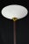 Tall Burgundy Iron Torchiere Floor Lamp For Sale In Fayetteville, AR - Image 6 of 10