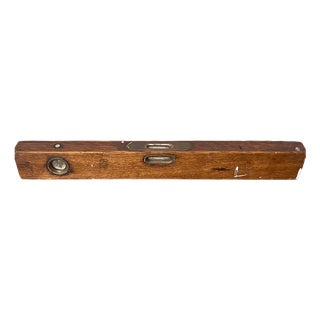 Mid-Century Modern German Teak Waterlevel, 1950s For Sale