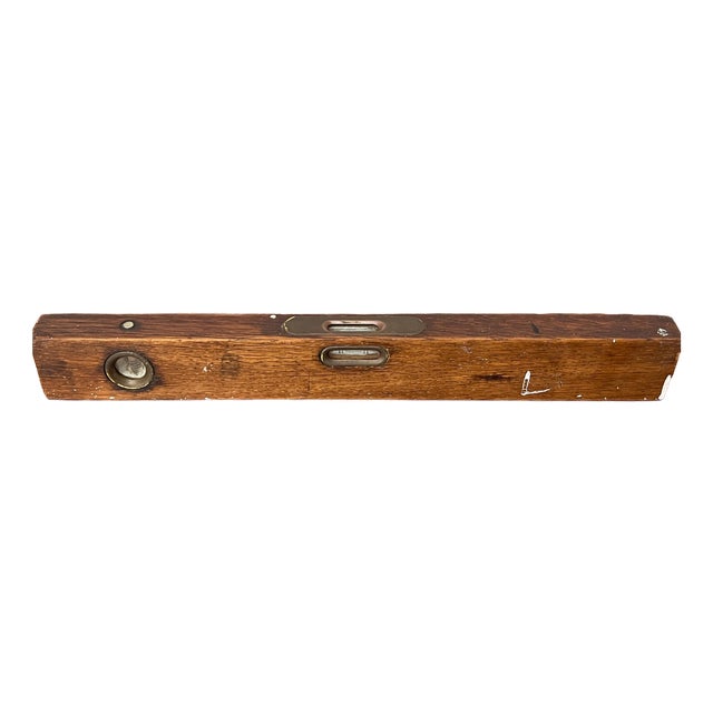 Mid-Century Modern German Teak Waterlevel, 1950s For Sale