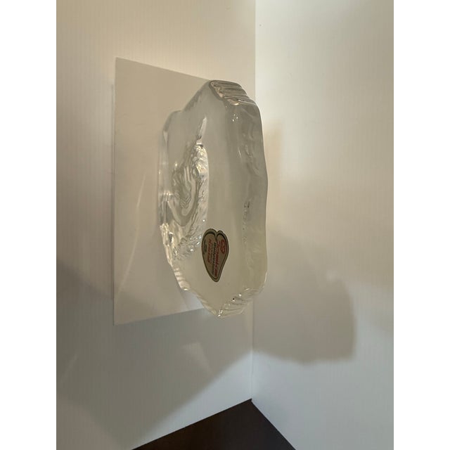 Vintage Joska Crystal Horse Sculpture, West German Bodenmais Glass For Sale - Image 9 of 9