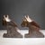 Bronze Plated Horse Head Bookends by Gladys Brown for Dodge Inc.1946 For Sale - Image 4 of 6