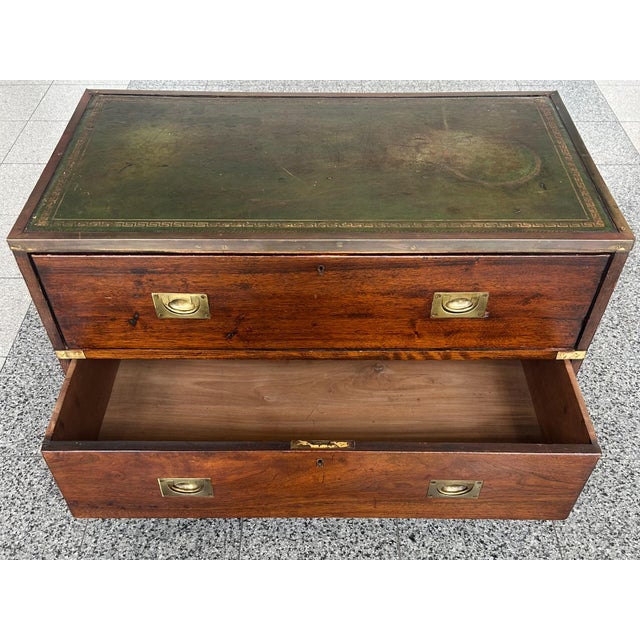 Early 20th Century Campaign Chest of Drawers For Sale - Image 10 of 15