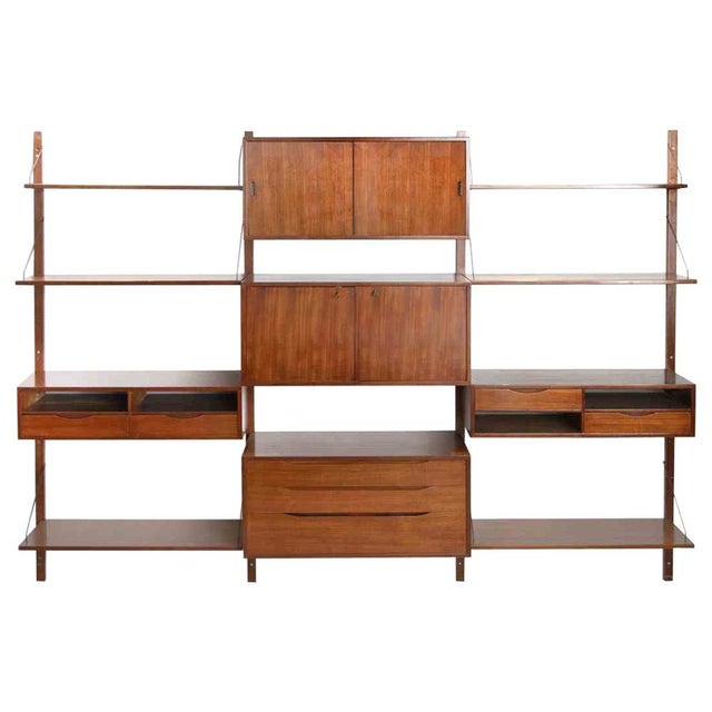 Brown Vintage Cado Bookshelf by Paul Cadovius, 1960s For Sale - Image 8 of 8