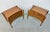 1960s Mid-Century Swedish Modern William Hinn Sculptural Walnut Nightstands - Set of 2 For Sale - Image 5 of 9