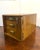 Industrial 1950s Vintage Oak Post Office Locking Employees Cash & Stamp Box by National Cabinet Co. For Sale - Image 3 of 12