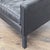 Black Restoration Hardware Madsen Black Leather Lounge Chair For Sale - Image 8 of 10