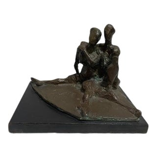 Mid 20th Century Morton Dimondstein Abstract Figurative Sculpture For Sale