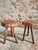 Vintage Wooden Stools, France, 1960s, Set of 2 For Sale - Image 18 of 18