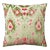 The House of Scalamandré Tashkent Velvet Pillow, Spring Green For Sale