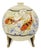 Art Deco Vase with Fish and Orchids, France, 1920s For Sale