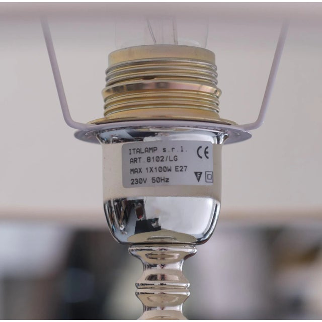 Hollywood Regency 2 Table Lamps by Roberta Vitadello, Set of 2 For Sale - Image 6 of 12