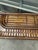 Wood 1970s Split Bamboo Rising Sun Console Table For Sale - Image 7 of 12