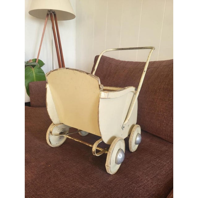 1920s Pre-War Wooden Dolls Carriage, 1890s For Sale - Image 5 of 11
