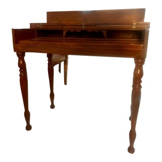 1920s Antique Spinet Writing Table For Sale