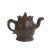 Chinese Chinese Brown Yixing Zisha Clay Teapot W Dragon Head Accent For Sale - Image 3 of 7