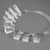 Judith Hendler Clear Acrylic Neck-Ring Choker Necklace For Sale - Image 14 of 18