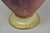 Ceramic Antique Nippon Hand Painted Porcelain Small Pink Floral Vase W Gold Twin Handles For Sale - Image 7 of 12