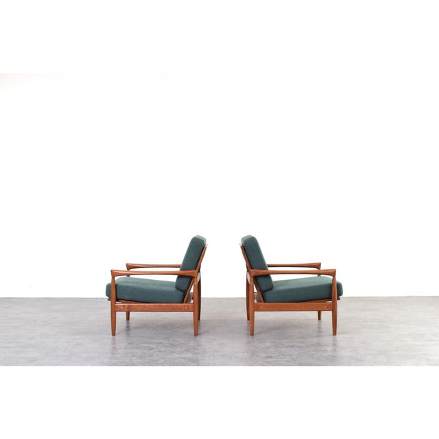 Brown Mid-Century Kolding Living Room Set by Erik Wørts for Ikea, 1960s, Set of 3 For Sale - Image 8 of 18