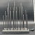 Measures approximately 14 7/8 inches tall to top of tallest candle rod light. Rectangular base measures 3 1/2 by 12 1/2 by...